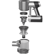 Контейнер для мусора в сборе Clever&Clean HV-450